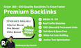 provide high quality SEO backlinks and link building service