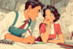 draw a retro vintage comic illustration