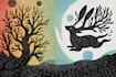create awesome linocut illustration art