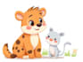 draw animals cartoon illustration