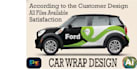 create amazing racing car wrap, stunning livery,