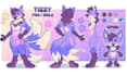 draw custom furry ref sheet fursona reference sheet nsfw oc ref sheet for fusuit