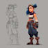 create simple 2d game characters