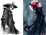 create dark art illustration