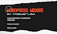 design a modern wordpress landing page with elementor