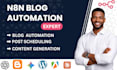 n8n blog, n8n wordpress automation, n8n social media, n8n content generation