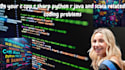 do your c cpp c sharp python r java and scala related coding problems