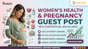 do guest post on women health sites