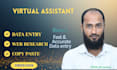 do perfectly data entry, web research and copy paste