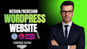design or redesign wordpress website with elementor pro