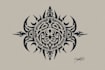 draw human designed tribal and polynesian tattoos
