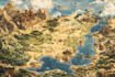 design fantasy map illustration for map