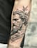 high end linework tattoo design for you