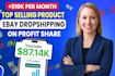 expert ebay 2setp dropsipping on profit share USA uk account