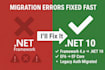 fix and get your abandoned dotnet application running again