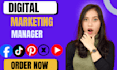 do professional digital marketer and content creator