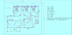 draw 2d house floor plan in autocad with dimensions