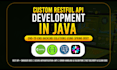 build a spring boot rest API with jwt and microservices