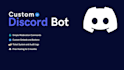 develop a professional custom discord bot with full server setup