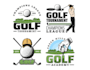 do professional creative golf club logo