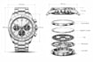 create manufacturing ready watch cad design with technical drawing