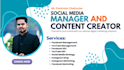 be your social media manager and content creator