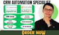 setup salesmate freshsales hubspot close io pipedrive crm automation