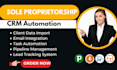 setup sole practitioner crm pipedrive freshsales streak agile freshworks bitrix2
