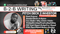 write b2b website content, linkedin profiles, proposal, and lead magnet design