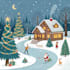 design christmas themed illustration