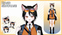 design live 2d vtuber model, live 2d rigging, vtuber commission