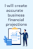create accurate business financial projections