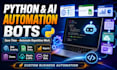 build python automation bots for business tasks