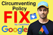 fix your google ads suspension due to circumventing policy