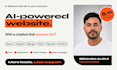 develop ai powered website with chatbot