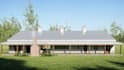 design 3d farmhouse, barn, storage shed, stable and greenhouse visuals