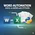 automate reports excel to word with python