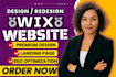 do wix website design wix website redesign wix website development wix website