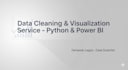 analyze and visualize your data using python