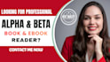 beta read romance, fantasy beta reader, young adult, leitor reader, book editing