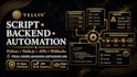 fix or build your script, backend, or automation