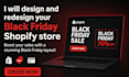 add black friday products, posts, and pages on web