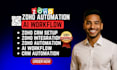setup zoho crm automation ai workflow integration email marketing campaign