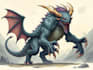 draw fantasy creatures and custom monster illustration