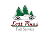 design high quality lost pines full service logo