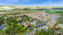 visualize aerial view, urban design, landscape,real estate ,masterplan rendering