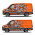 do modern car, van wrap design, trailer wrap design
