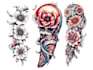 create a tattoo design of tattoo sleeve
