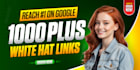 build fast rank with all in one 1000 dofollow backlinks manual SEO service
