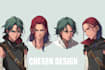 draw character design in anime style